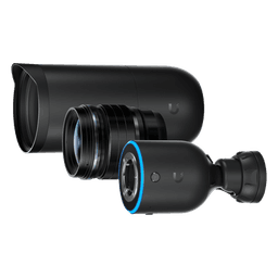 UniFi Protect AI DSLR Long Distance – Cámara 4K PoE+ para Interior/Exterior con Sensor de Alta Sensibilidad, Lente Fija de larga distancia de 45 mm y Analítica Avanzada por IA