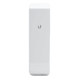 NanoStation airMAX M5 CPE, hasta 150 Mbps, frecuencia 5 GHz (5170-5875 MHz) con antena integrada de 16 dBi