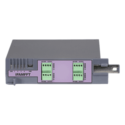 Módulo 4 Líneas Teléfonos de Emergencia IFAMFFT / 20-30V DC / 80mA Consumo @ 27.6V / 64 Teléfonos por Línea / Cable Twisted Pair 500 m (1640.4 ft) / Compatibilidad Multilingüe