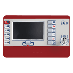 Teclado Remoto Repetidor | Control Centrales Previdia | Red HorNet+ RS485 | Visualización Personalizable | Certificación EN 54 