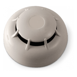 Detector de Humo Óptico / 4 Sensibilidades Programables 0.08-0.15 dB/m / Muestreo Cada 4 s / Compensación Automática de Suciedad / IP43 / Consumo Ultra Bajo 90 µA