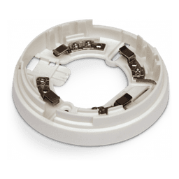 Base de Montaje para Detectores de Incendio INIM / Compatible IRIS Convencional y ENEA Analógico Direccionado / Terminales +, -, R / Cortocircuito Integrado / 110 mm (4.3 in) / 15 g