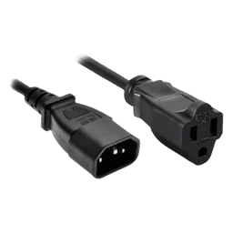 Cable de Alimentación / Enchufe C14/US / 60 cm (23.6 in) / Negro / Compatible NEO
