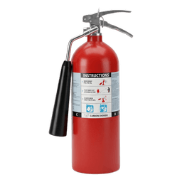 Extintor de CO2 / 5LB (2.27 kg) / Clase B y C / UL Listado