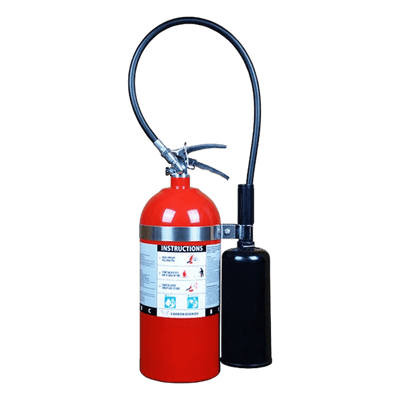 Extintor de CO2/10 lb (4.54 kg) / Clase B y C / UL Listado