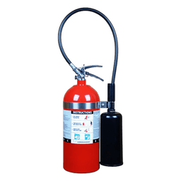 Extintor de CO2/10 lb (4.54 kg) / Clase B y C / UL Listado