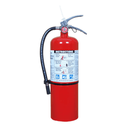 Extintor de Polvo Químico Seco Capacidad 10 libras/4.53 kilogramos | UL EX 26837