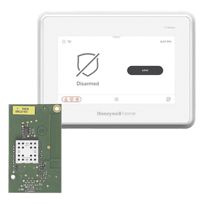 Panel de alarma con pantalla táctil de 7 pulgadas y comunicador WiFi integrado, hasta 250 zonas de seguridad, compatible con sensores DSC, Bosch, 2GIG, ITI y serie 5800