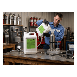 Galón para recarga de agente húmedo 6 L (1.6 gal) / Para Extintores de Cocina Clase K / Compatible con WC6L