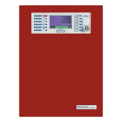 Central de Detección de Incendio Previdia Compact | Sistema Analógico Direccionable | 2 Lazos Hasta 480 puntos en cualquier combinación | Gestión cloud integrada | Certificaciones EN54-2/4/21 | UL  