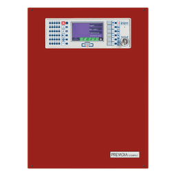 Central de Detección de Incendio Previdia Compact | Sistema Analógico Direccionable | 2 Lazos Hasta 480 puntos en cualquier combinación | Gestión cloud integrada | Certificaciones EN54-2/4/21 | UL  