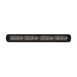 Luz LED de Advertencia / Perfil Ultra Delgado / Quad-Color 48 LED / 11 Pulgadas / IP67/IP69K / Traffic Advisor / Sincronización Múltiple Unidades