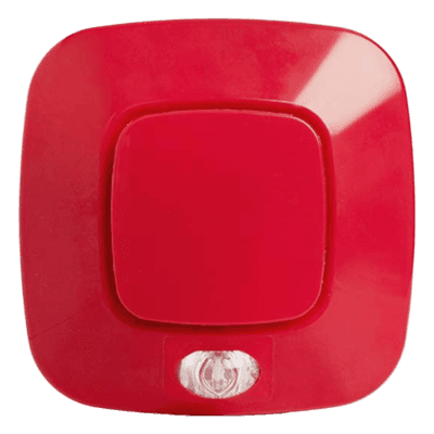 Sirena y Luz Direccional Direccionable / IP65 / 14 Tonos Programables / Alimentación Dual 18-30V / Aislador de Cortocircuito Integrado / Certificación EN 54-3 & EN 54-23