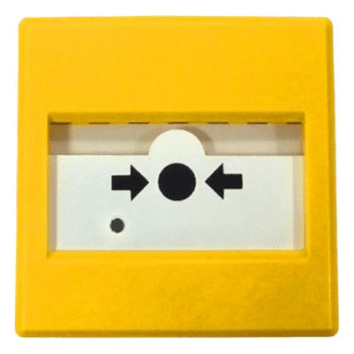Pulsador Antiincendio Convencional | EN54-11 | Restablecible con Llave | LED Multicolor | 10-30V DC