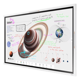 Pizarra Interactiva Digital / 55" 4K UHD (3840x2160) / Touch IR 20 Puntos / Whiteboard 4 Usuarios Simultáneos / Tizen 9.0 / WiFi / VESA 400x400