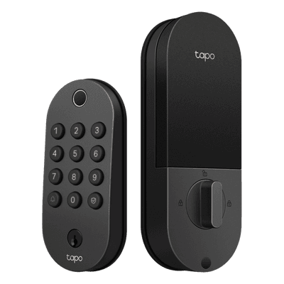 Cerradura Inteligente Wi-Fi / Deadbolt / 6 Métodos Desbloqueo / Huella <0.5s / 100 Huellas + 200 PINs / BHMA Grado 3 / IP54 Exterior / Batería 7800 mAh / Alexa-Google-SmartThings