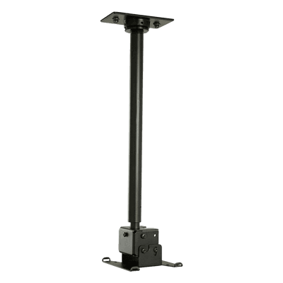 Soporte de techo para pantallas de 13 a 29 pulgadas / Orientación Paisaje o Retrato / VESA 75x75 o 100x100 mm / Carga Máxima 40 lb (18.1 kg) / Incluye Placa de Techo y Hardware / Segurid