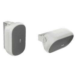 Altavoz PoE Dante | 8 Pulgadas | IP66 Todo Clima | 2 Vías | 91 dB SPL | PoE++ PoE+ PoE | DSP Integrado | Montaje Pared | UL62368