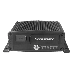 DVR Móvil / Multiplataforma / 4 Canales AHD + 2 canales IP/ Almacenamiento en Memoria Micro SD / H.265 / Chip IA Embebido / Soporta 4G / GPS