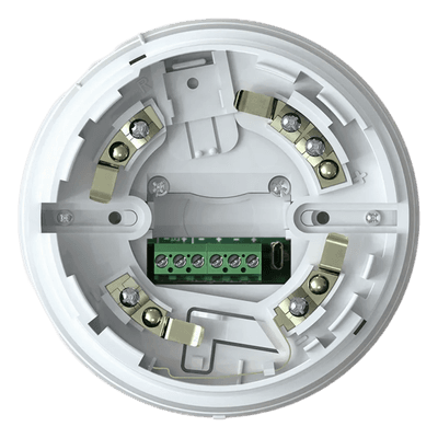 Base Direccionable con Indicador Acústico / Serie Enea / 98 dB / 14 Tonos / Alimentación por Lazo / Aislador Integrado / EN 54-17