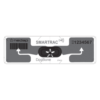 Etiqueta UHF para Exterior / Identificación Vehicular / Pasiva EPC Gen 2 / Alcance 12 m (40 ft) / IP65 / Formato Pegatina Transparente / Resistente a Vandalismo y UV