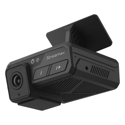 Dashcam AI Doble Lente / 2+1 Canales / 4 Megapixel (1520P) Black Light Frontal + 4 Megapixel Cabina / ADAS + DSC + BSD / eMMC 256GB + Micro SD 1TB / H.265 / -40°C a +70°C