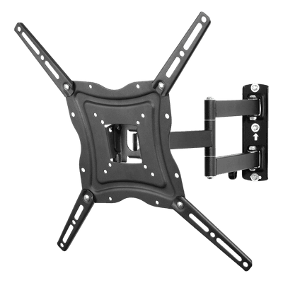 Soporte de Pared para pantallas con Movimiento Completo e Inclinacion / Tamaño de pantalla desde 32-60 pulg / Compatible VESA 75x75 hasta 400x400 / Capacidad de Carga 30 kg / Acabado Resistente a Rasguños
