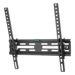 Soporte de Pared con Inclinación para pantallas de 32-55 pulg / VESA 100x100 hasta 400x400 / Capacidad de Carga 34 kg / Acabado Resistente a Rasguño 