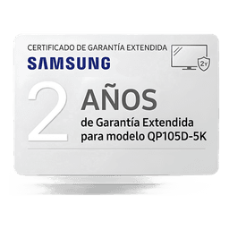 Extension de garantia para pantallas profesionales modelo QP105D-5K