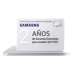 Extension de garantia para pantallas profesionales modelo QH115FE