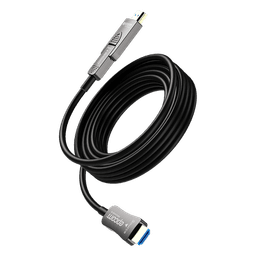 Cable HDMI Óptico Activo / 4K@60Hz 4:4:4 / 18 Gbps / 20 m (65.6 ft) / HDMI 2.0b / HDCP 2.2 / HDR / ARC / Conector RX Desmontable