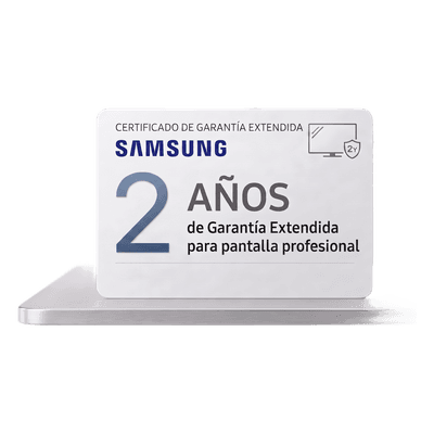 Extension de garantia 2 años adicionales para pantallas profesionales modelo BE65F