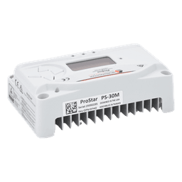 Controlador de carga solar / 12-24 Vcc / 30 A / 98.4 ft entrada solar máxima / LCD 128x64
