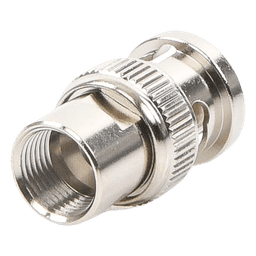 Conector BNC Macho de Rosca para Cable LP-142, RG-58/U, RG-142/U, Níquel, Oro, Delrin. .