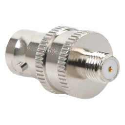 Adaptador en Línea de Conector BNC Hembra a SMA Hembra Corto / Celulares Motorola, Níquel/ Oro/ Teflón.