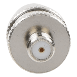 Adaptador en Línea de Conector BNC Hembra a SMA Hembra Corto / Celulares Motorola, Níquel/ Oro/ Teflón.