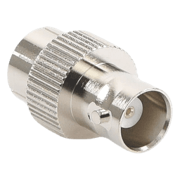 Adaptador de Conector BNC Hembra a Conector-Rosca/ Kenwood o Icom