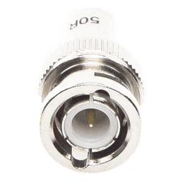 Carga Resistiva de 50 Ohm en BNC Macho, 1/2 Watt, CD-1.5 GHz.