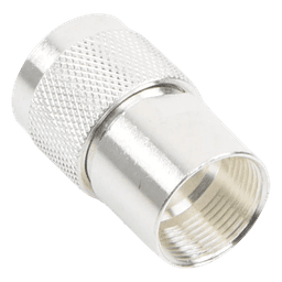 Conector N Macho de Rosca para Cables 9913, RFLASH-1113, 7810A, RG8/U-SYS, CNT-400, 8214, Plata/Oro/Teflón.