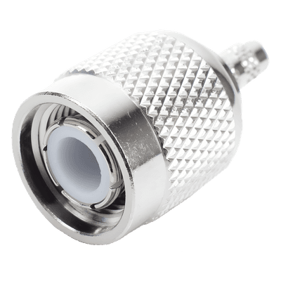 Conector TNC Macho de Anillo plegable  para cables RG-174/U, BELDEN 8216.