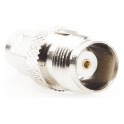 Adaptador en Línea de Conector TNC Hembra a SMA Macho, Níquel/ Oro/ Teflón..