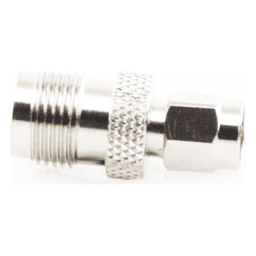 Adaptador en Línea de Conector TNC Hembra a SMA Macho, Níquel/ Oro/ Teflón..