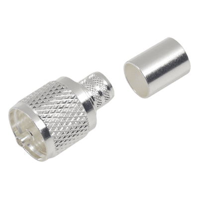 Conector UHF macho (PL-259) para LMR-400, 9913, CTN-400, 7810A, 8214, RG8/U-SYS, RFLASH-1113