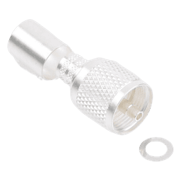 Conector UHF Macho (PL-259) para cables RG-8/U, RG-214/U, BELDEN 8268.