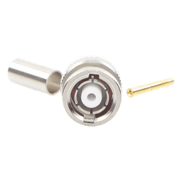 Conector BNC Macho Inverso, de anillo plegable para cables RG-58/U, RG-142/U.