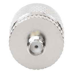Adaptador en Línea de Conector SMA Hembra a UHF Macho (PL-259), Níquel/ Oro/ Teflón.