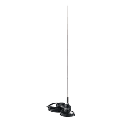 Antena VHF Móvil Con Montaje Magnético y Conector UHF Macho, 148-174 MHz  