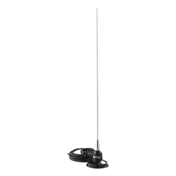 Antena VHF Móvil Con Montaje Magnético y Conector UHF Macho, 148-174 MHz  