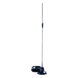 Antena móvil UHF, 450-470 MHz, 5.2 dB, montaje magnético, conector UHF Macho