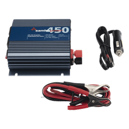 Inversor de Corriente Onda Modificada (CD-CA). Potencia Nominal 450 W, Ent:12Vcc, Sal: 115Vca 60 Hz.